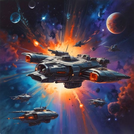 Space pirates attack